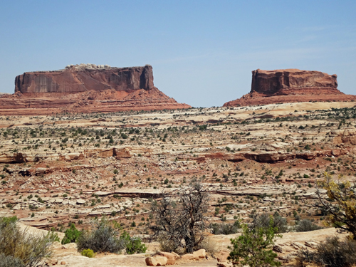 the Monitor and Merrimac Buttes